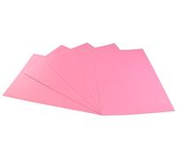 AERZETIX - C54315 - Lot de 5 feuilles de feutre/feutrine rigide 190Х290x1 mm - accessoires pour loisirs créatifs et décoration - couleur rose
