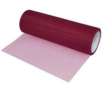 AERZETIX - C55258 - Rouleau filet de tulle 15 cm x 9 m - couleur : bordeaux - pour confection couture vêtements artisanat décoration