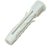 AERZETIX - C57876 - Lot de 50 Chevilles universelles à collerette polyvalentes Ø6x35 mm Multi-Usage - en Nylon - pour Fixation en béton Brique parpaing