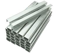 AERZETIX - C58722 - Lot de 5000 agrafes 11.2x8x0.6 mm pour agrafeuse - accessoire d'agrafage - menuiserie ébéniste décoration meuble - en acier zingué