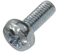 AERZETIX - C59849 - Lot de 100 Vis métaux à tête cylindrique M3x8 mm à empreinte PH1 - boulon d'assemblage - DIN 7985 - dureté 4.8 - en acier au carbone - couleur argent