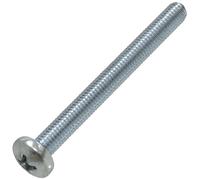 AERZETIX - C59907 - Lot de 50 Vis métaux à tête cylindrique M5x50 mm à empreinte PH2 - boulon d'assemblage - DIN 7985 - en acier au carbone - couleur argent