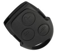 AERZETIX - C64505 - Boitier Vide Coque de clé télécommande 3 Boutons - Compatible avec Ford C-Max Fiesta Focus Fusion Galaxy Mondeo S-Max Transit Connect - en Plastique - plip Voiture Auto