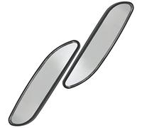 AERZETIX - C64581 - Lot de 2 miroirs auxiliaire universel 31/134 mm - rétroviseur voiture angle mort aveugle recul arrière stationnement visibilité SUV 4X4 camion - en plastique - couleur noir