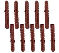 AERZETIX - C64997 - Lot de 10 Chevilles Ø12x105 mm pour Briques Creuses et béton cellulaire - en Nylon - monomur Outil Fixation matériaux Creux travaux bâtiment perçage Foret mèche