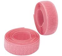 AERZETIX - C65907 - Bande/rouleau de scratch 20 mm 1 mètre auto-agrippant - organisateur/serre câbles - ruban sac vêtement attache sangle - couleur: rose foncé - en polyamide et polyester