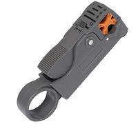 AERZETIX - C66040 - Dénudeur de câbles coaxiaux RG58/RG59 - pince à dénuder - longueur 98 mm - section fils électronique ordinateur informatique satellite - en plastique ABS - couleur gris