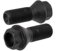 AERZETIX - C66674 - Lot de 2 boulons de roue M14x1.25 mm - en acier zingué galvanisé - compatible avec 36 13 6 781 151, 36 13 6 890 324, 36 13 6 774 896