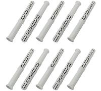 AERZETIX - C67091 - Lot de 10 Chevilles universelles Ø12x120 mm à collerette biseautée/fraisée - en Polyamide - maçonnerie Fixation béton Brique parpaing bâtiment vis Construction