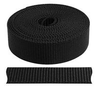 AERZETIX - C67805 - Galon en polyamide - 3 m x 25 mm - couleur noir