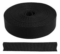 AERZETIX - C67805 - Galon en polyamide - 5 m x 25 mm - couleur noir