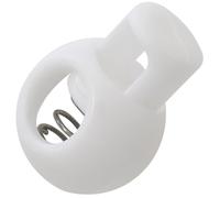 AERZETIX - C68246 - Lot de 10 Bloque-Cordon de vêtement Ronds 16x22 mm - Stop Cordon - Ouverture 8 mm - arrêt Embout Corde Anorak Sac Loisir créatif Couture mercerie - en Plastique