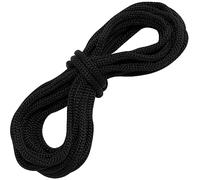 AERZETIX - C68305 - Cordelière tressée décorative 5 mètres x 5 mm - en Polyester - Couleur Noir