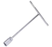 AERZETIX - C68486 - Clé à douille en forme T 19 x 300 mm à empreinte hexagonale 6 pans - poignée manche en T - mécanique automobile vélo - en acier Cr-V