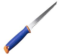 AERZETIX - C68545 - Scie à guichet pour plaque de plâtre 150 mm 8TPI - lame en acier 65Mn - outil manuel de plaquiste - cloison faux plafonds panneaux construction sèche gypse travaux