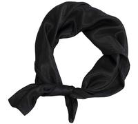 AERZETIX - C68647 - Foulard décoratif en polyester 60% et en soiе 40% en forme carrée 60x60 cm - couleur noir