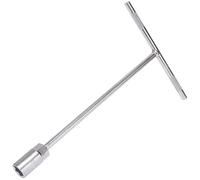 AERZETIX - C69071 - Clé à douille en forme T 17 x 300 mm à empreinte hexagonale 6 pans - poignée manche en T - mécanique automobile vélo - en acier Cr-V