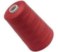 AERZETIX - C72389 - Bobine cône de fil à coudre 120 (40/2) 4000 m - en polyester - couleur rouge tuile perle - confection mercerie ficelle cordon couture vêtements maroquinerie