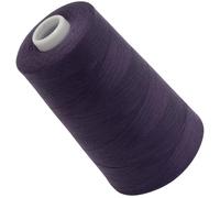 AERZETIX - C72512 - Bobine cône de fil à coudre 120 (40/2) 4000 m - en polyester - couleur violet aubergine perle - confection mercerie ficelle cordon couture vêtements maroquinerie