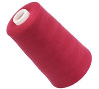 AERZETIX - C72559 - Bobine cône de fil à coudre 120 (40/2) 4000 m - en polyester - couleur rose framboise - confection mercerie ficelle cordon couture vêtements maroquinerie