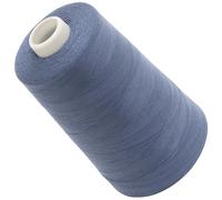 AERZETIX - C72657 - Bobine cône de fil à coudre 120 (40/2) 4000 m - en polyester - couleur bleu foncé colombe - confection mercerie ficelle cordon couture vêtements maroquinerie