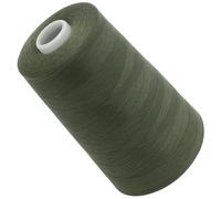 AERZETIX - C72777 - Bobine cône de fil à coudre 120 (40/2) 4000 m - en polyester - couleur vert armée clair - confection mercerie ficelle cordon couture vêtements maroquinerie