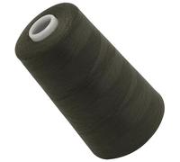 AERZETIX - C72781 - Bobine cône de fil à coudre 120 (40/2) 4000 m - en polyester - couleur marron foncé vert olive - confection mercerie ficelle cordon couture vêtements maroquinerie