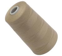 AERZETIX - C72874 - Bobine cône de fil à coudre 120 (40/2) 4000 m - en polyester - couleur beige - confection mercerie ficelle cordon couture vêtements maroquinerie