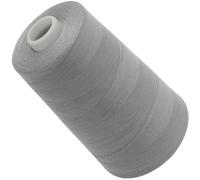 AERZETIX - C72922 - Bobine cône de fil à coudre 120 (40/2) 4000 m - en polyester - couleur gris signal - confection mercerie ficelle cordon couture vêtements maroquinerie