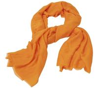 AERZETIX - C74024 - Foulard décoratif 90x190 cm - en coton 100% - couleur orange - loisir créatif mode décoration tenue vestimentaire créativité