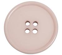 AERZETIX - C74071 - Lot de 10 Boutons à coudre ronds Ø20x3 mm à 4 trous L32 32L avec bord - en plastique - couleur rose - diamètre de l'ouverture 1.5 mm - mercerie couture vêtements déco