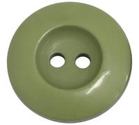 AERZETIX - C74121 - Lot de 10 Boutons à coudre ronds ∅25x4 mm à 2 trous 40L L40 - couleur vert - en plastique - ouverture 3 mm - mercerie couture vêtements décoration
