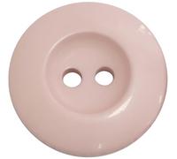 AERZETIX - C74123 - Lot de 10 Boutons à coudre ronds ∅25x4 mm à 2 trous 40L L40 - couleur rose - en plastique - ouverture 3 mm - mercerie couture vêtements décoration