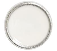 AERZETIX - C74877 - Lot de 10 Boutons à queue Ø9 mm à coudre 14L L14 - ouverture 2.8 mm - couleur blanc argent - en plastique - loisir créatif mercerie vêtements couture