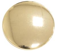 AERZETIX - C74904 - Lot de 5 Boutons à coudre à queue Ø20 mm 32L L32 - couleur or vieille - ouverture 3 mm - en métal - mercerie couture aiguille