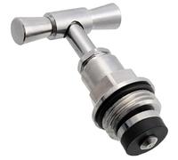 AERZETIX - C74994 - Tête de robinet à potence 1/2" - en laiton - finition chromée - plomberie alimentation l'eau fuite evier robinetterie bâtiment réparation