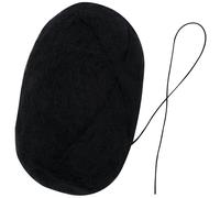 AERZETIX - C76245 - Pelote de fil à tricoter 50 g - couleur noir - en 65% mohair 35% acrylique - écheveaux crochets aiguilles confection mercerie vêtements
