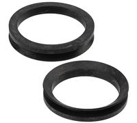 AERZETIX - C76525 - Lot de 2 joints axiaux V-ring Ø40 mm - diamètre de l'arbre Ø43-48 mm - température de fonctionnement -40 +100°C - en caoutchouc NBR