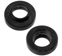 AERZETIX - C76704 - Lot de 2 joints racleurs d'étanchéité simple en "Z" pour vérin hydraulique Ø de l'arbre 10 mm - Ø extérieur 18 mm - température de fonctionnement -30 +100°C - en caoutchouc NBR