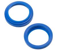 AERZETIX - C76782 - Lot de 2 joints racleurs d'étanchéité double en "Z" pour vérin hydraulique Ø de l'arbre 18 mm - Ø extérieur 24 mm - température de fonctionnement -30 +100°C - en polyuréthane