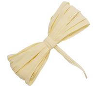 AERZETIX - C77223 - Ruban biais 9 mètres x 12 mm - en coton - couleur écru - passementerie passe-partout galon vêtements coussins couettes
