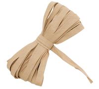 AERZETIX - C77224 - Ruban biais 9 mètres x 12 mm - en coton - couleur beige - passementerie passe-partout galon vêtements coussins couettes