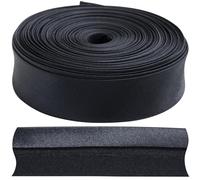 AERZETIX - C77293 - Ruban biais replié 9 mètres x 15 mm - en polyester - couleur bleu-noir