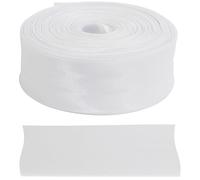 AERZETIX - C77304 - Ruban biais replié 9 mètres x 25 mm - en polyester - couleur blanc