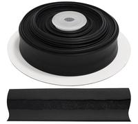 AERZETIX - C77452 - Rouleau ruban biais replié de couture 10 mètres x 18 mm - 5% lycra et 95% polyester - couleur noir