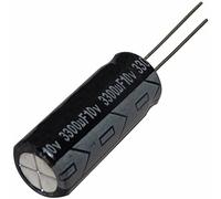 AERZETIX - Condensateur Électrolytique Chimique - 10x - Radial - 3300µF ± 20% 10V THT 105°C 2000h Ø10x25mm - C13128