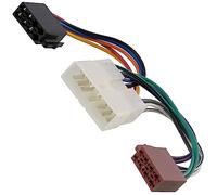 AERZETIX - Connecteur/faisceau ISO pour autoradio de voiture - Compatible avec Daewoo Espero, Nexia, Polonez - Câble/convertisseur de norme ISO - 13/16 pins - PVC, Cuivre