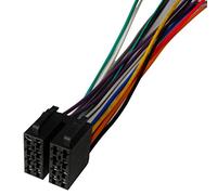 Aerzetix: Connecteur - Fiche - ISO - 13PIN - 8+5 pour - Autoradio - Précâblée - Faisceau - Universel - Alimentation+Son Haut Parleurs - Enceintes - C11030