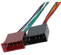 Aerzetix: Connecteur fiche ISO 8PIN + 5PIN pour autoradio précâblée faisceau universel alimentation+son haut parleurs enceintes