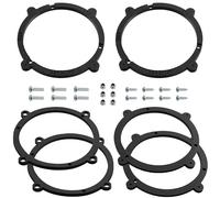 AERZETIX | Kit de 2 adaptateurs de Haut-parleurs Ø130 mm | Compatible avec Audi A3 8L